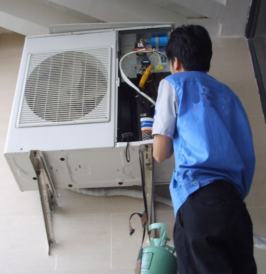 聂荣空调开机无反应维修